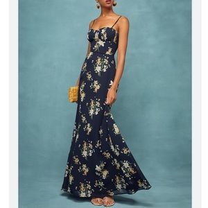 REFORMATION Riesling Floral Maxi Dress in Yolanda - 8